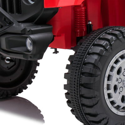 DAKOTT 12V Ride On Truck Electric with Remote Control for Kids, Red (Open Box) - VMInnovations