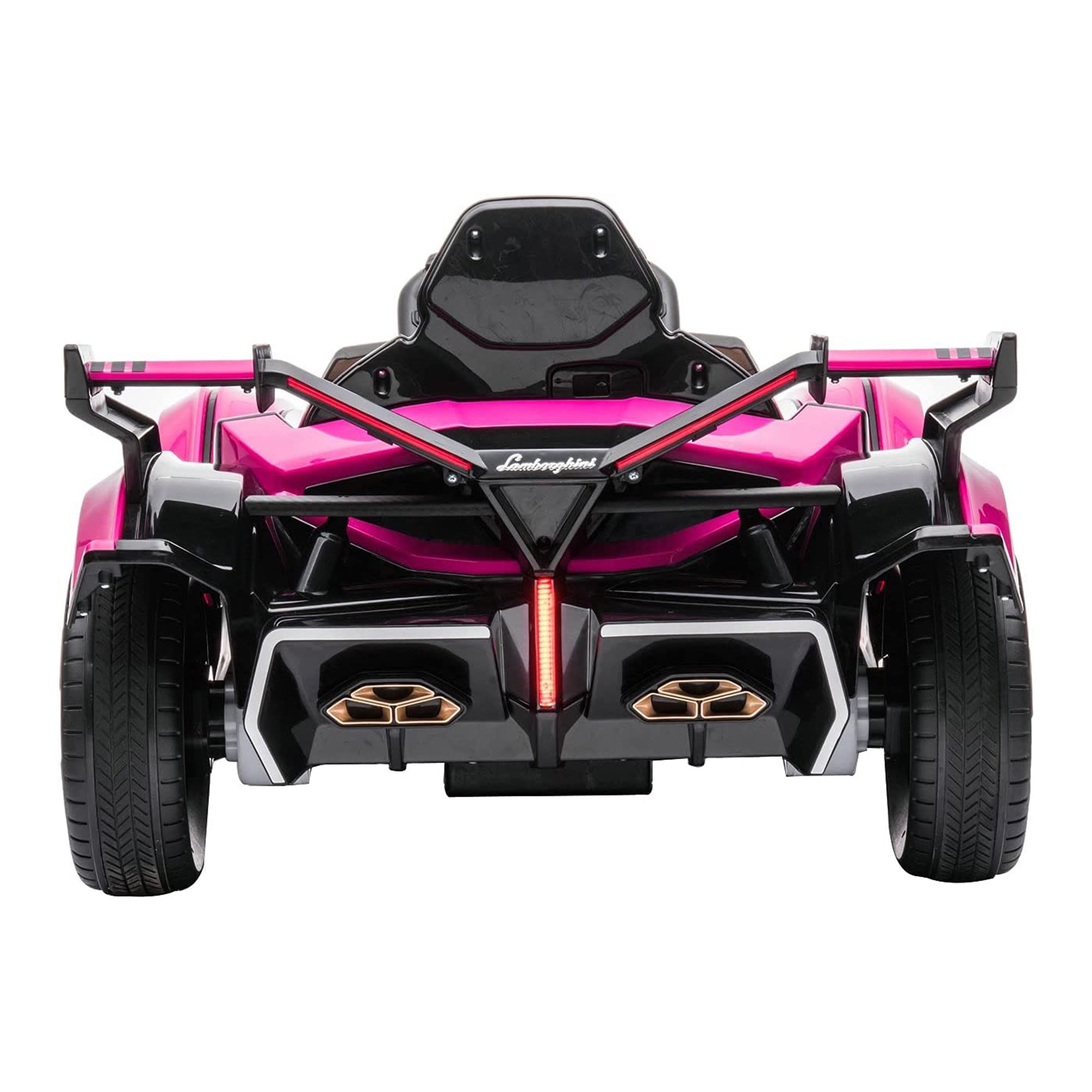 Dakott Lamborghini Gran Turismo V12 Battery Power Ride On Toy, Pink (For Parts) - VMInnovations