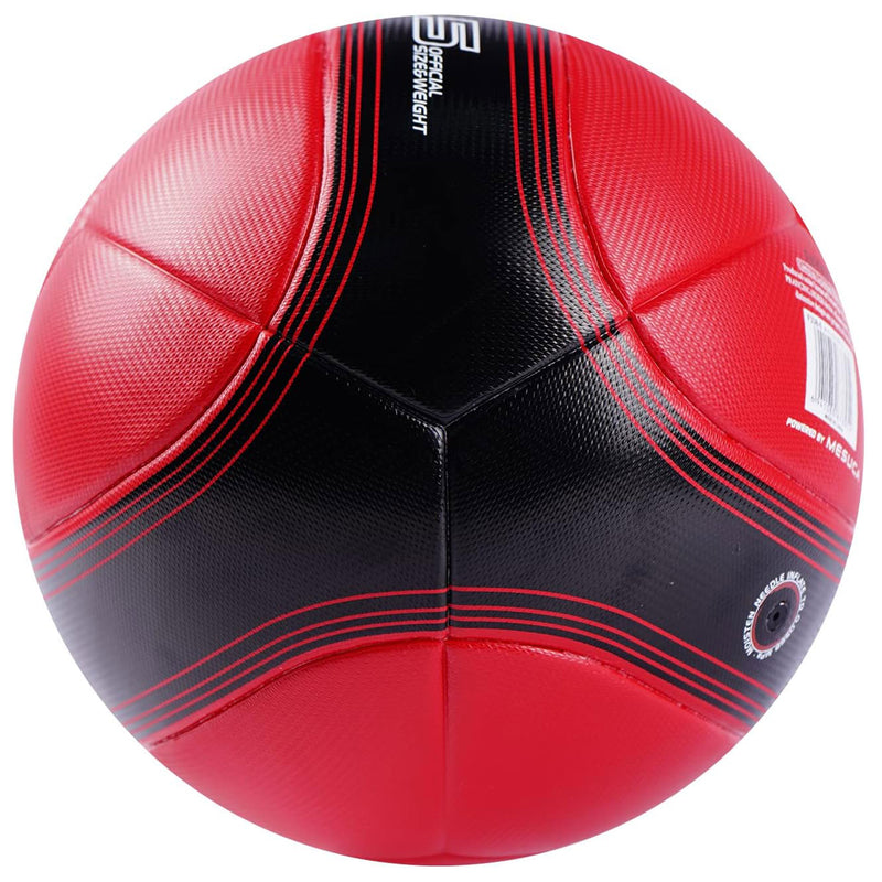 Dakott Ferrari Limited Edition Size 5 Carbon Fiber Soccer Ball, Red (Used)