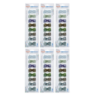 Elizabeth Ward Bead Storage Solutions 8 Piece Craft Storage Containers (6 Pack) - VMInnovations