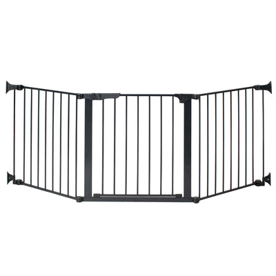KidCo ConfigureGate 30 In Door Mounted Locking Baby Safety Gate, Black(Open Box) - VMInnovations