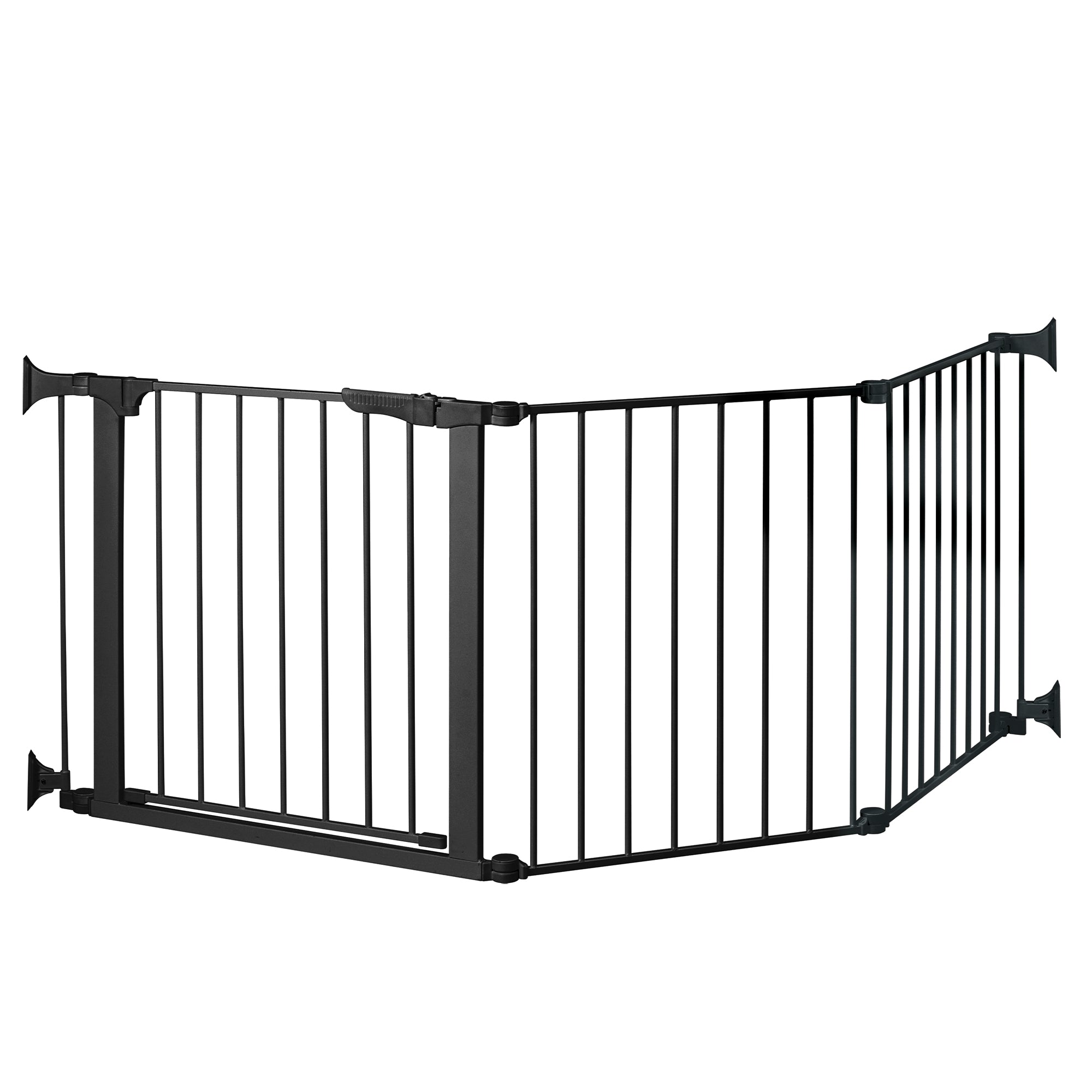 KidCo ConfigureGate 30 In Door Mounted Locking Baby Safety Gate, Black(Open Box) - VMInnovations