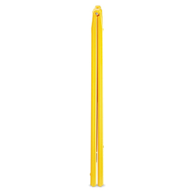 Plasticade Signicade A-Frame Portable Folding Sidewalk Sign, Yellow (3 Pack)