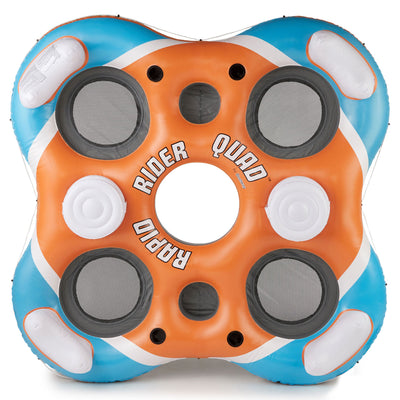 Bestway Hydro-Force Rapid Rider 4 Person Lounger and Double Water Tubes (2 Pack) - VMInnovations
