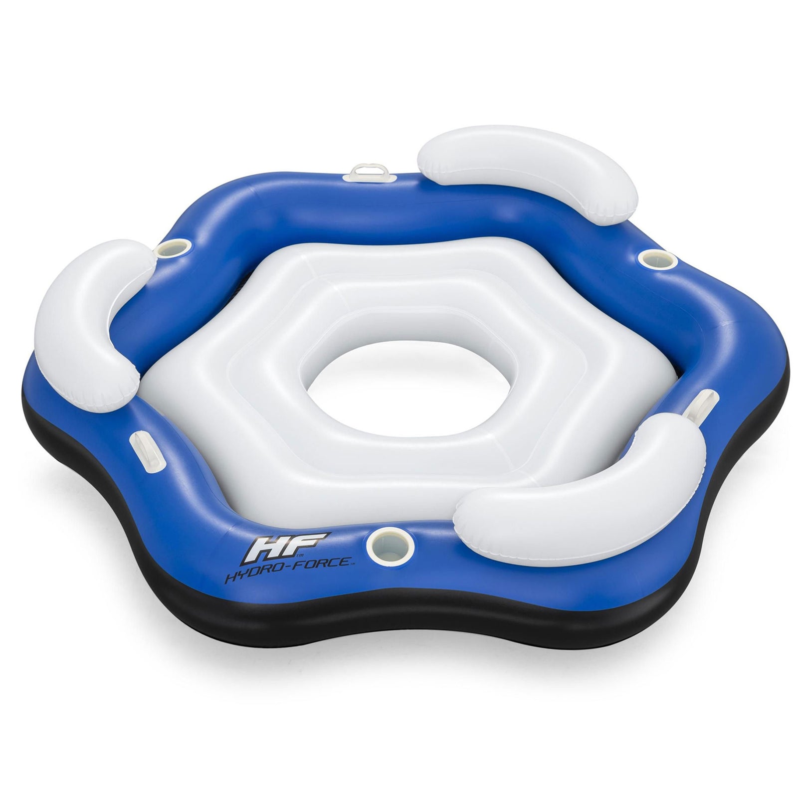 Bestway Hydro-Force X3 Innertube and Tropical Breeze Party Island Water Floats - VMInnovations