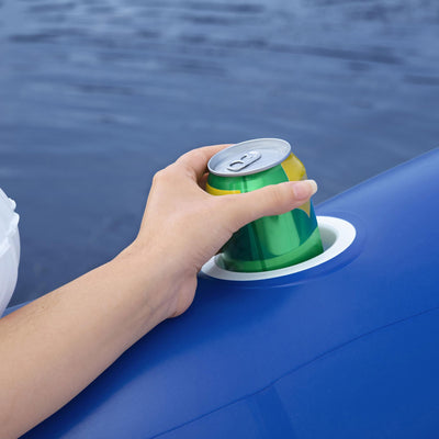 Bestway Hydro-Force X3 Innertube and Tropical Breeze Party Island Water Floats - VMInnovations
