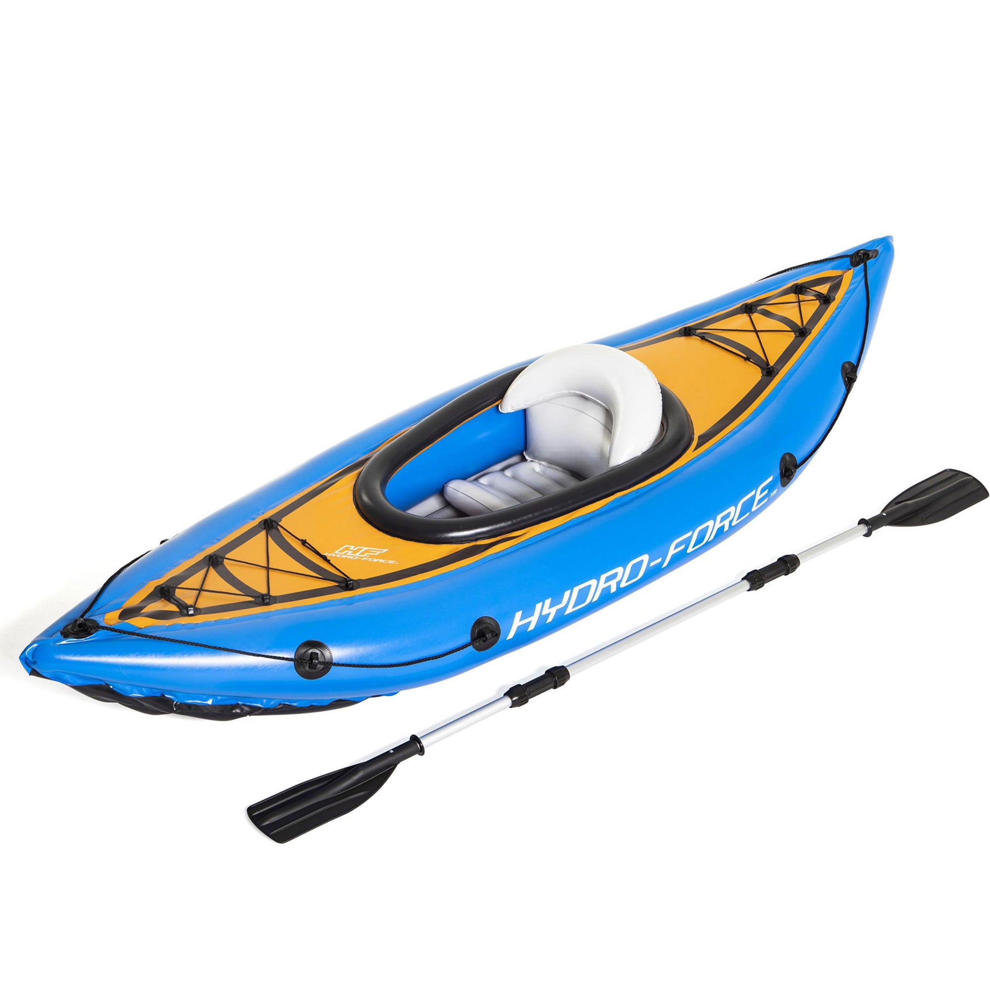 Bestway Hydro Force Wave Edge Inflatable Paddle Board with Cove Champion Kayak