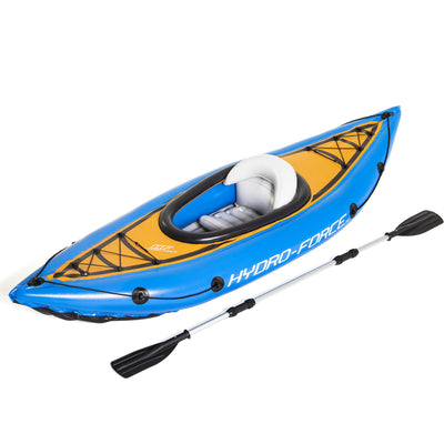 Bestway Hydro Force Wave Edge Inflatable Paddle Board with Cove Champion Kayak