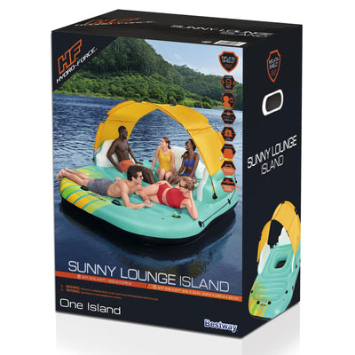 Intex Inflatable Splash N Chill Lounger & Bestway HydroForce Floating Water Raft