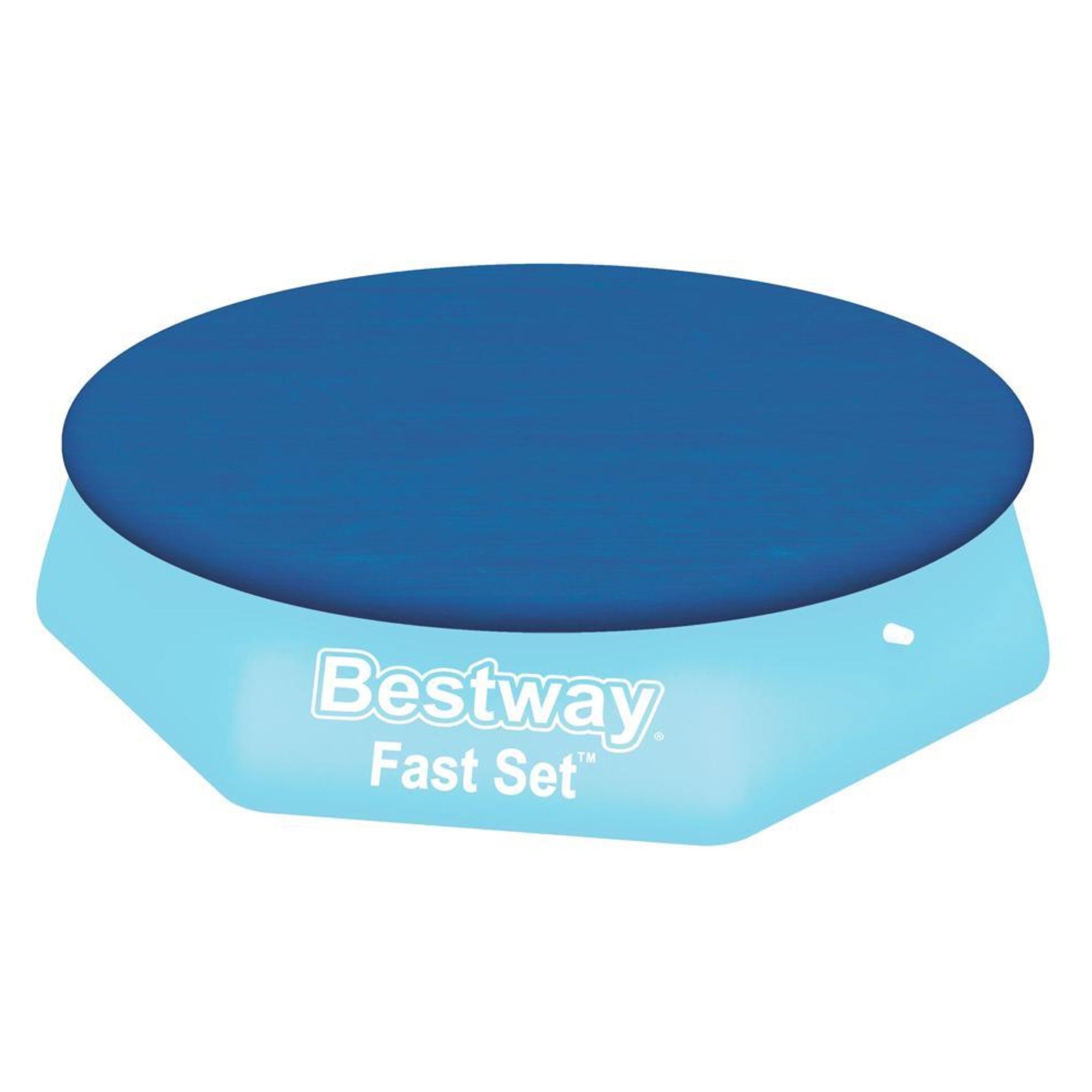 Bestway 10' x 30" Fast Set Inflatable Swimming Pool Set with Filter Pump & Cover