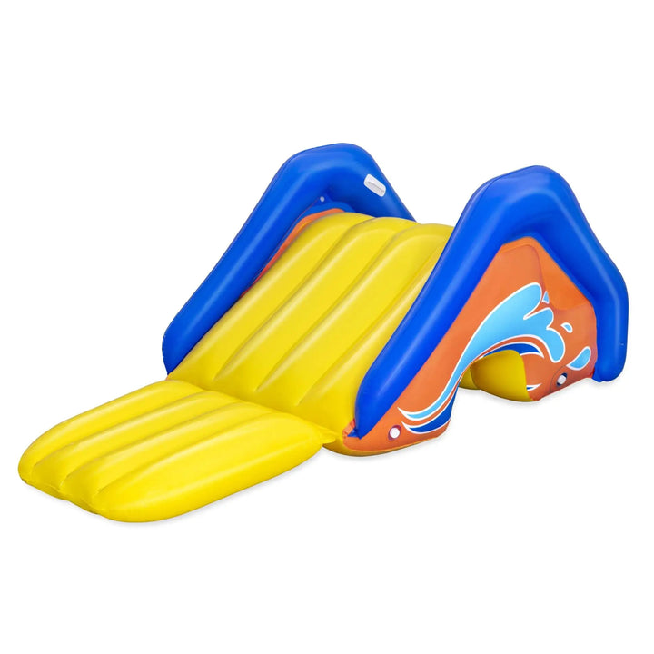 Bestway H2OGO! Inflatable Water Slide & Tropical Breeze Party Island Water Float