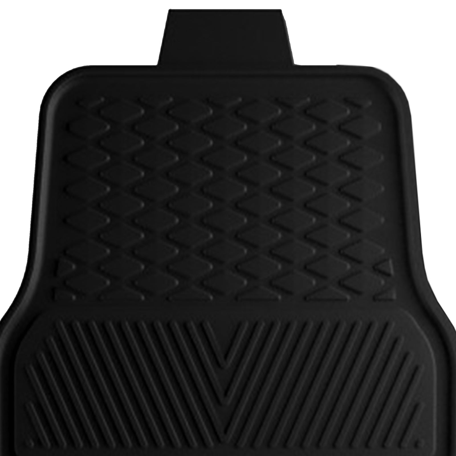 Fanmats 27"x17" Vinyl Front Car Floor Mat 2Pc Set, NFL Carolina Panthers (Used) - VMInnovations