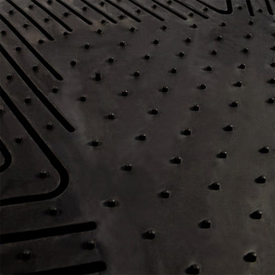 Fanmats 27"x17" Vinyl Front Car Floor Mat 2Pc Set, NFL Carolina Panthers (Used) - VMInnovations