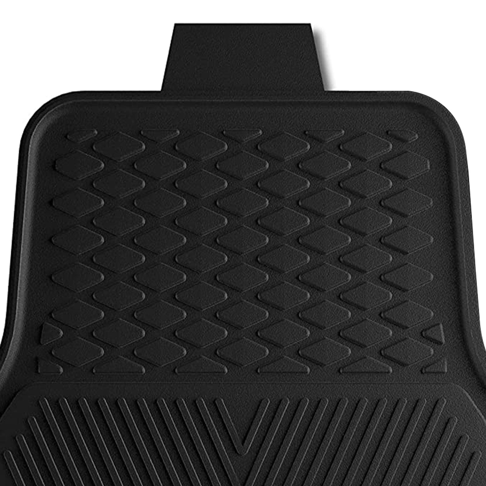 Fanmats 27 x 17 Inch Vinyl Front Car Floor Mat 2 Piece Set, NFL Tennessee Titans - VMInnovations