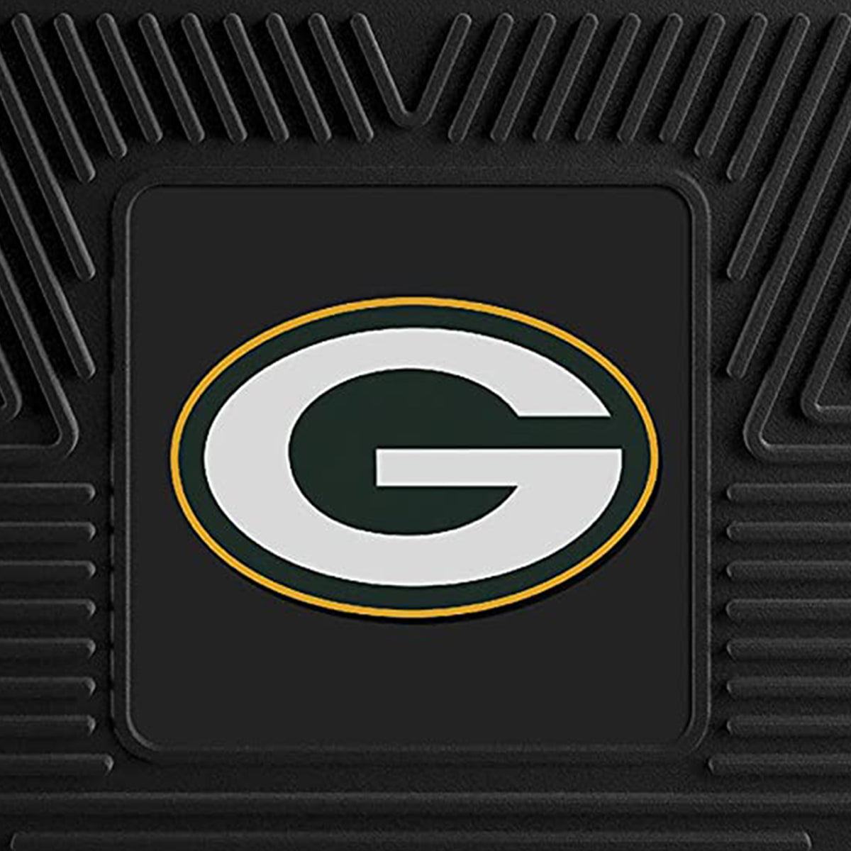 Fanmats 27x17 Inch Vinyl Front Car Floor Mat 2 Piece Set, NFL Green Bay Packers