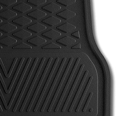 Fanmats 27 x 17" Vinyl Front Row Car Floor Mat 2 Piece Set, Indianapolis Colts - VMInnovations
