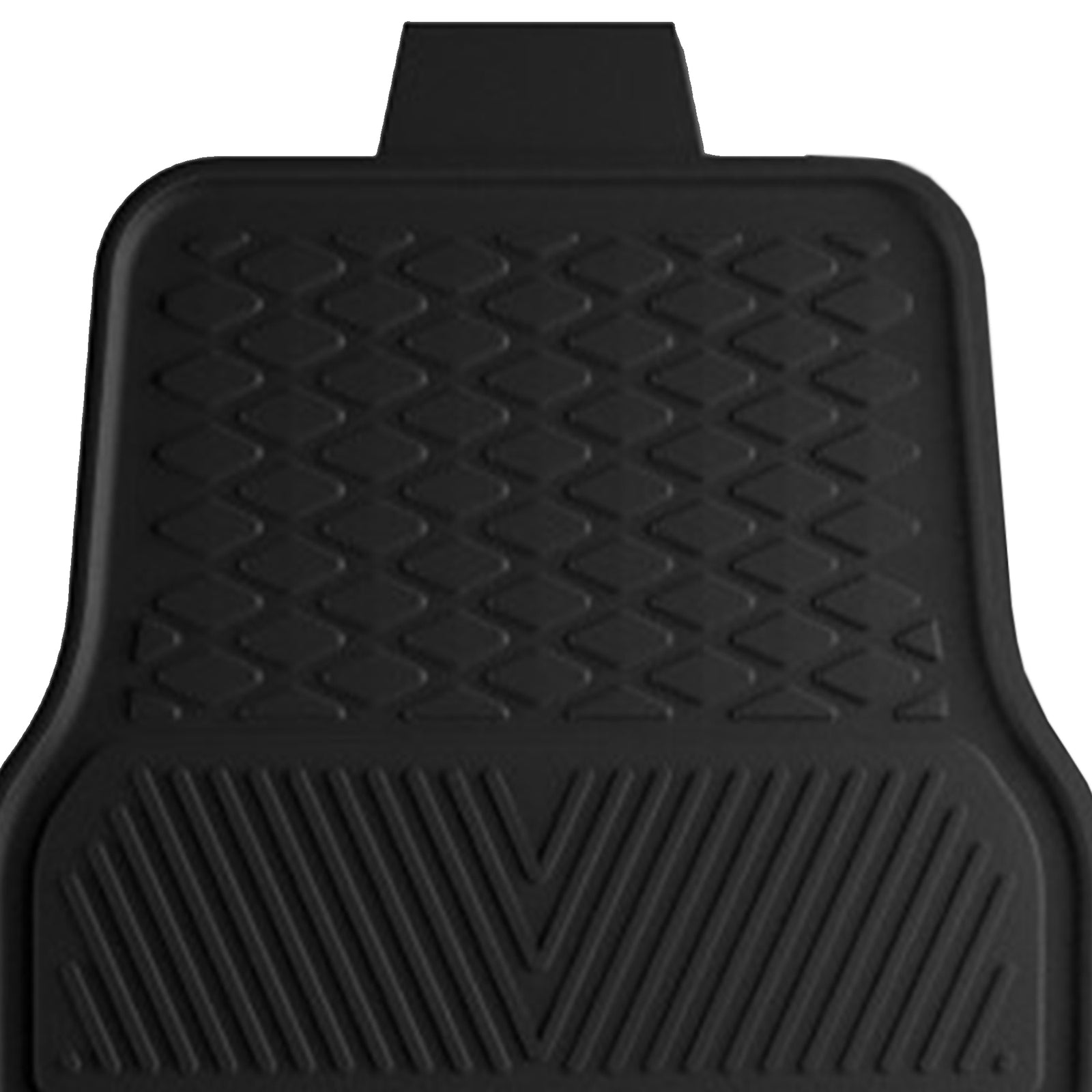 Fanmats 27 x 17 Inch Vinyl Front Row Car Floor Mat 2 Piece Set, Houston Texans - VMInnovations