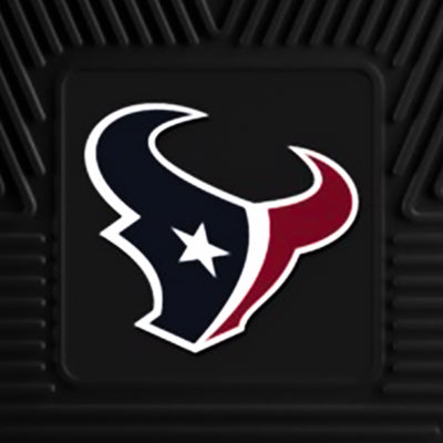 Fanmats 27 x 17 Inch Vinyl Front Row Car Floor Mat 2 Piece Set, Houston Texans - VMInnovations