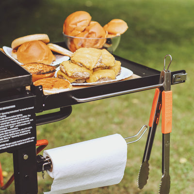 Razor Griddle Portable 2 Burner 30,000 BTU Gas Grill w/Shelves (Open Box)