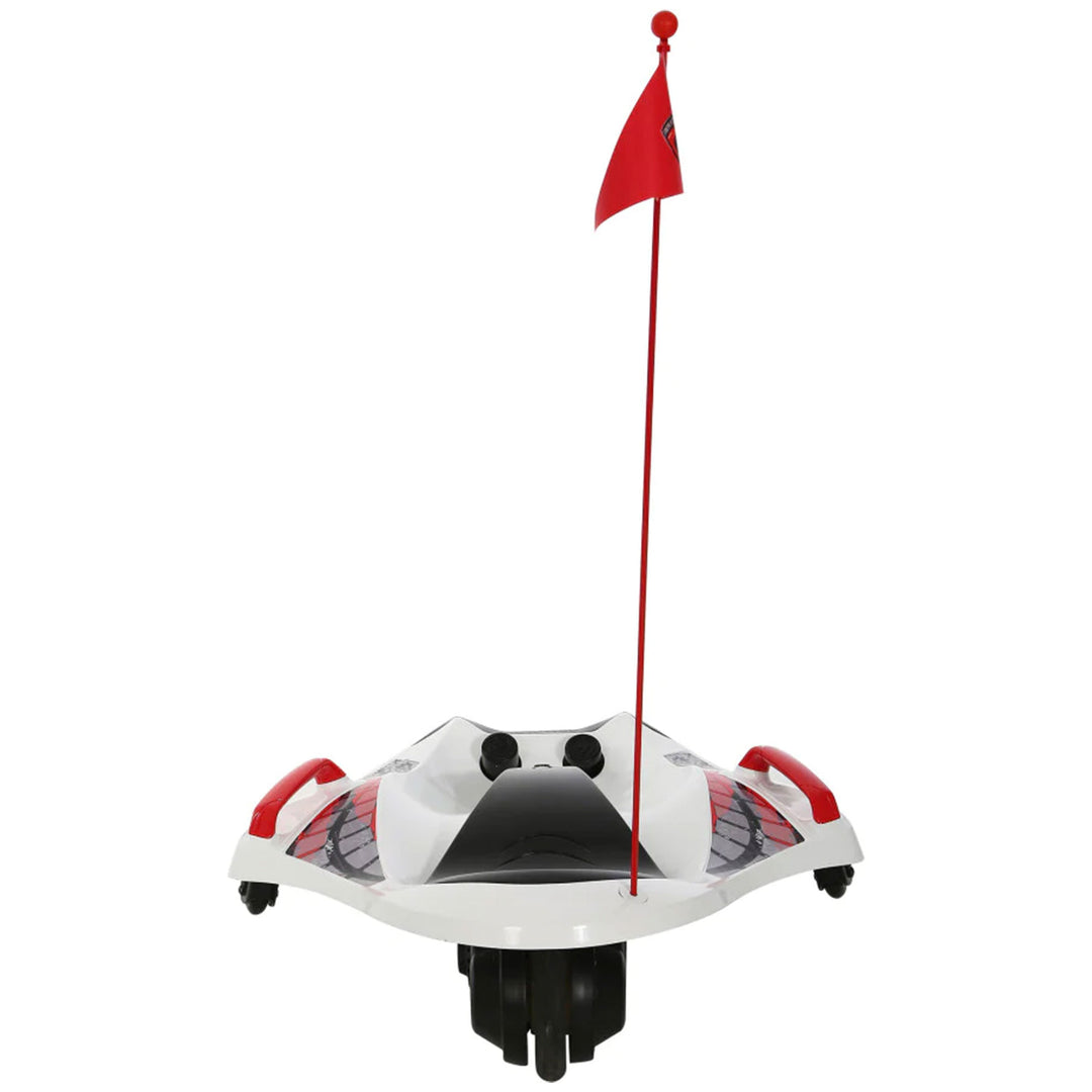 Rollplay Nighthawk 12 Volt Electric Rechargeable Ride On Toy Vehicle, White - VMInnovations