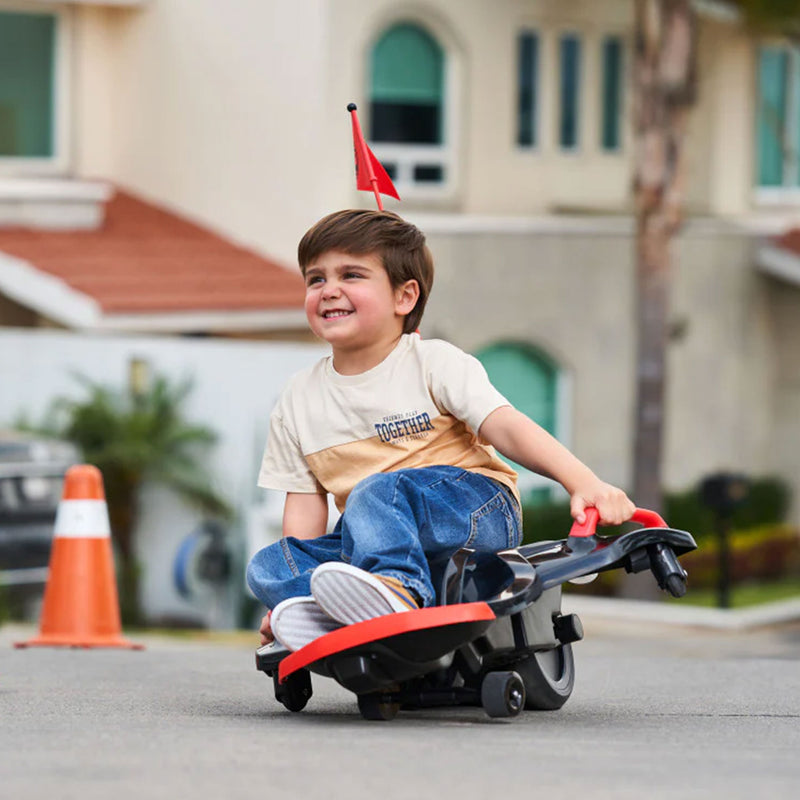 Nighthawk Bolt 12 Volt Compact Rechargeable Ride On Toy Vehicle, Black(Open Box)