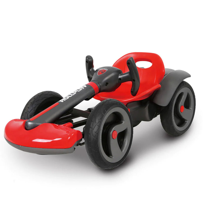 Rollplay FLEX Kart 6 Volt Foldable Rechargeable Ride On Toy Vehicle, Red (Used)