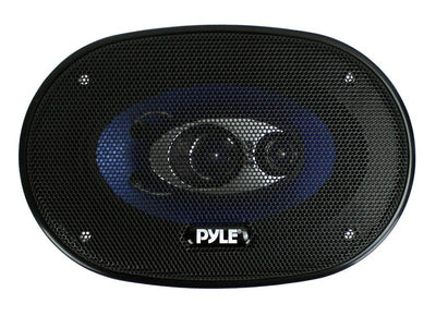 Pyle PL463BL 4x6" 240W 3 Way Coaxial Car Speakers Stereo Blue