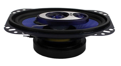 Pyle PL463BL 4x6" 240W 3 Way Coaxial Car Speakers Stereo Blue
