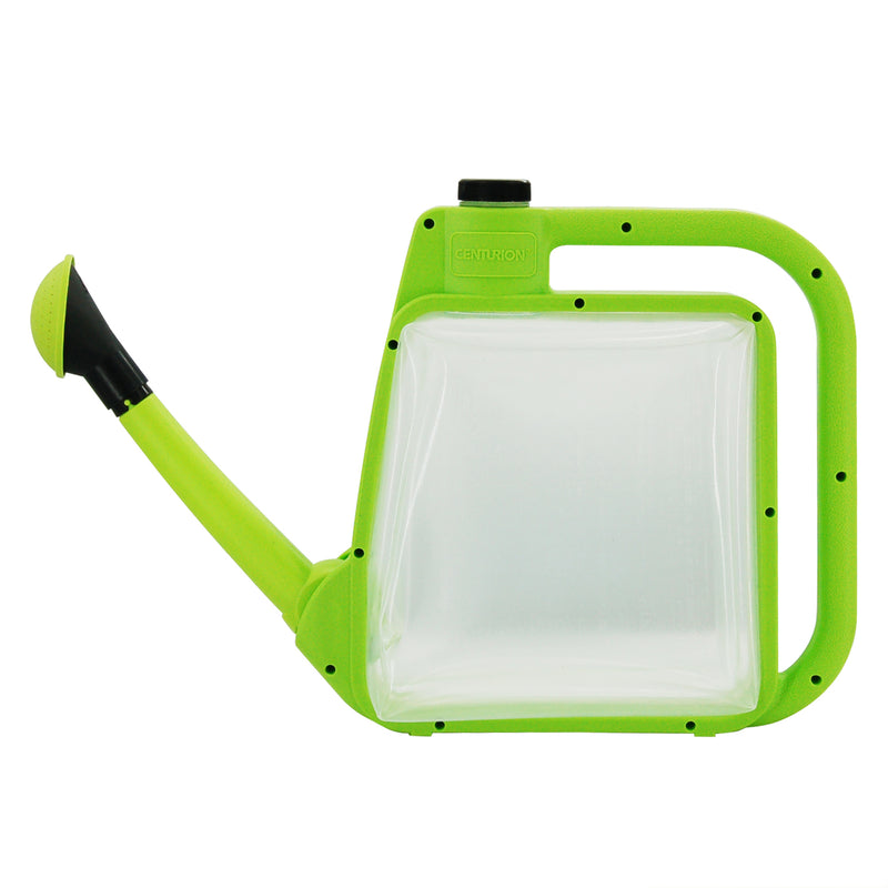 CENTURION 1.5 Gal Foldable Outdoor Watering Can with Rotate Nozzle, Green (Used)