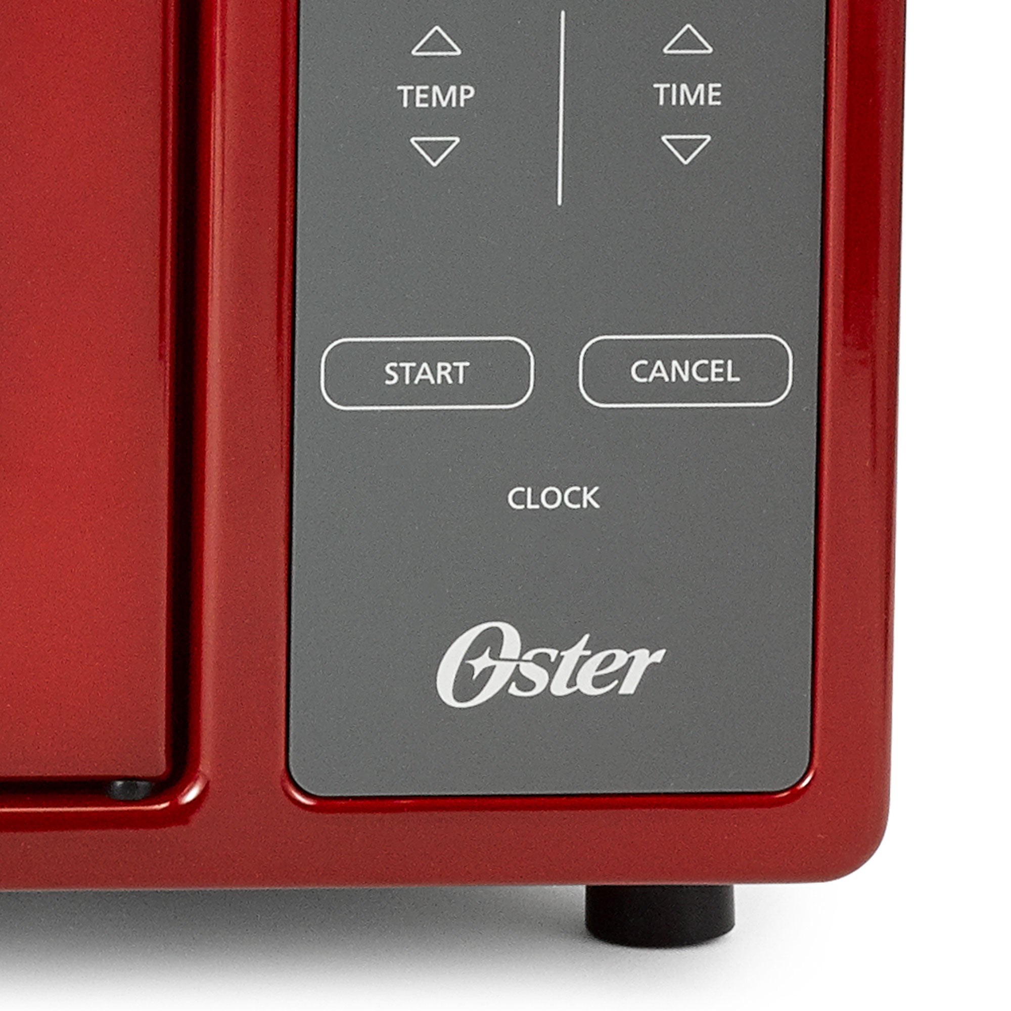 Oster French Door Turbo Convection Toaster Oven with Extra Large Interior, Red - VMInnovations