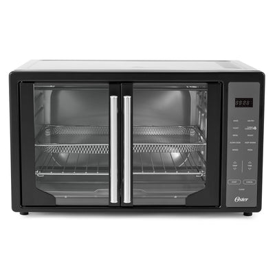 Oster French Door Turbo Convection Toaster Oven w/XL Interior, Black (For Parts)