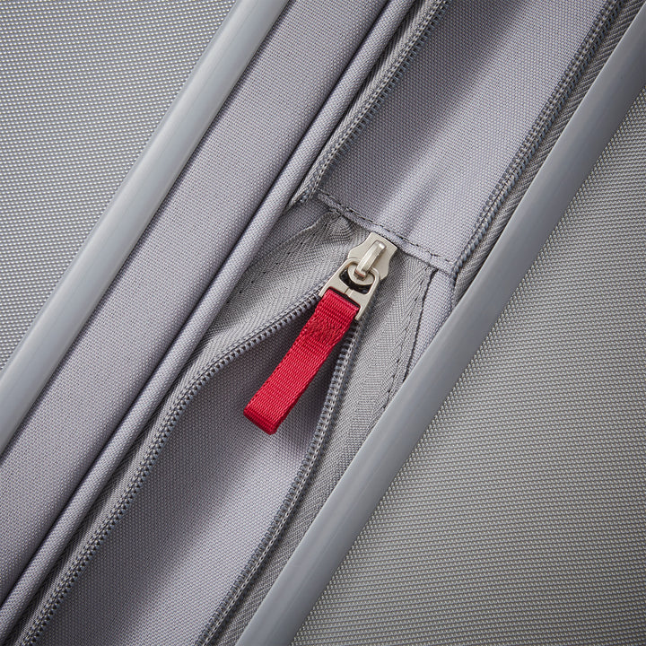 Samsonite Hardside Spinner Luggage w/Adjustable Handle, 2pcs, Silver (Used) - VMInnovations