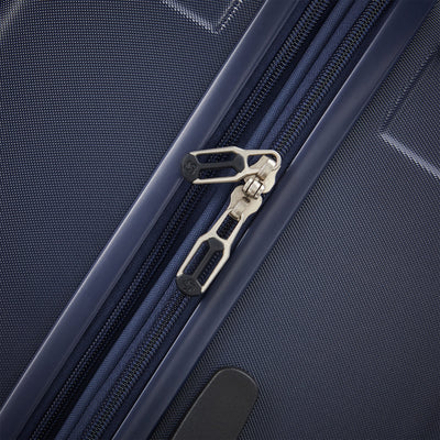 Samsonite New Castle Hardside Luggage w/Adjustable Handle, 2pc, Navy (Used) - VMInnovations