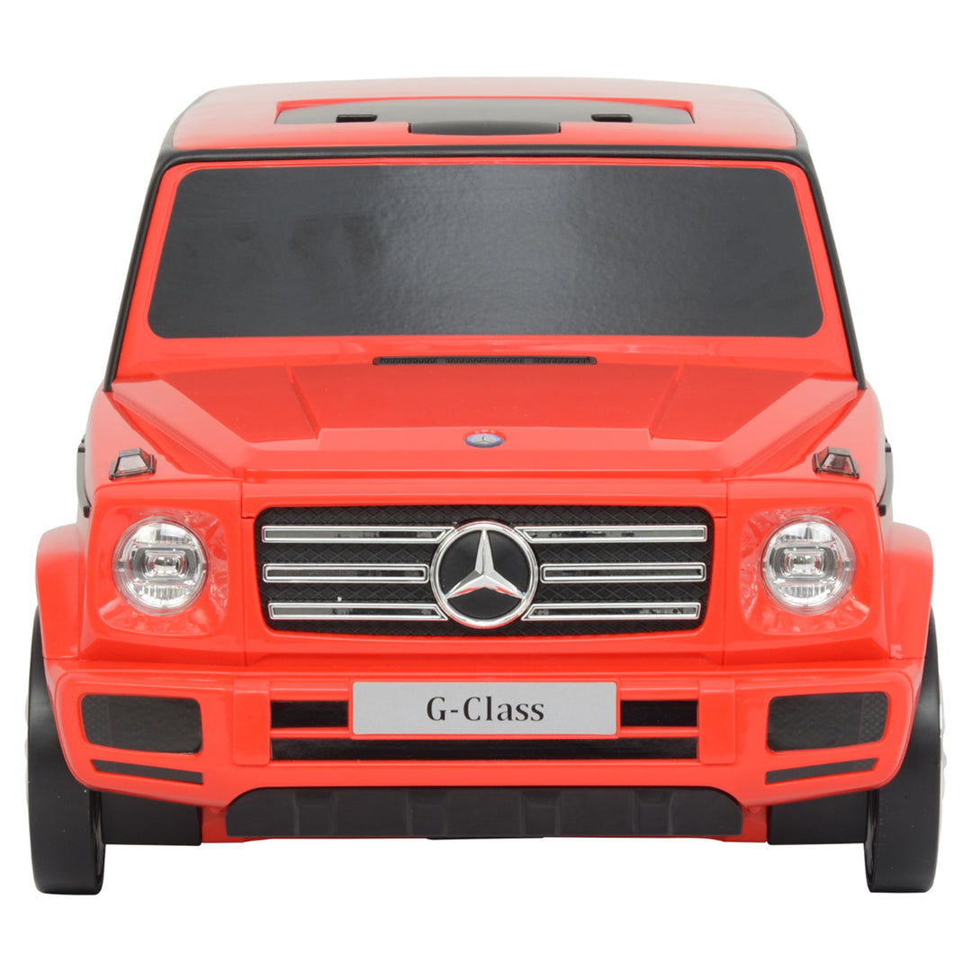 Best Ride On Cars Mercedes G Class Stylish Large Suitcase Ride On Vehicle, Red