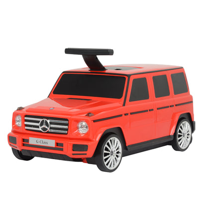 Best Ride On Cars Mercedes G Class Large Suitcase Ride On Vehicle, Red(Open Box)