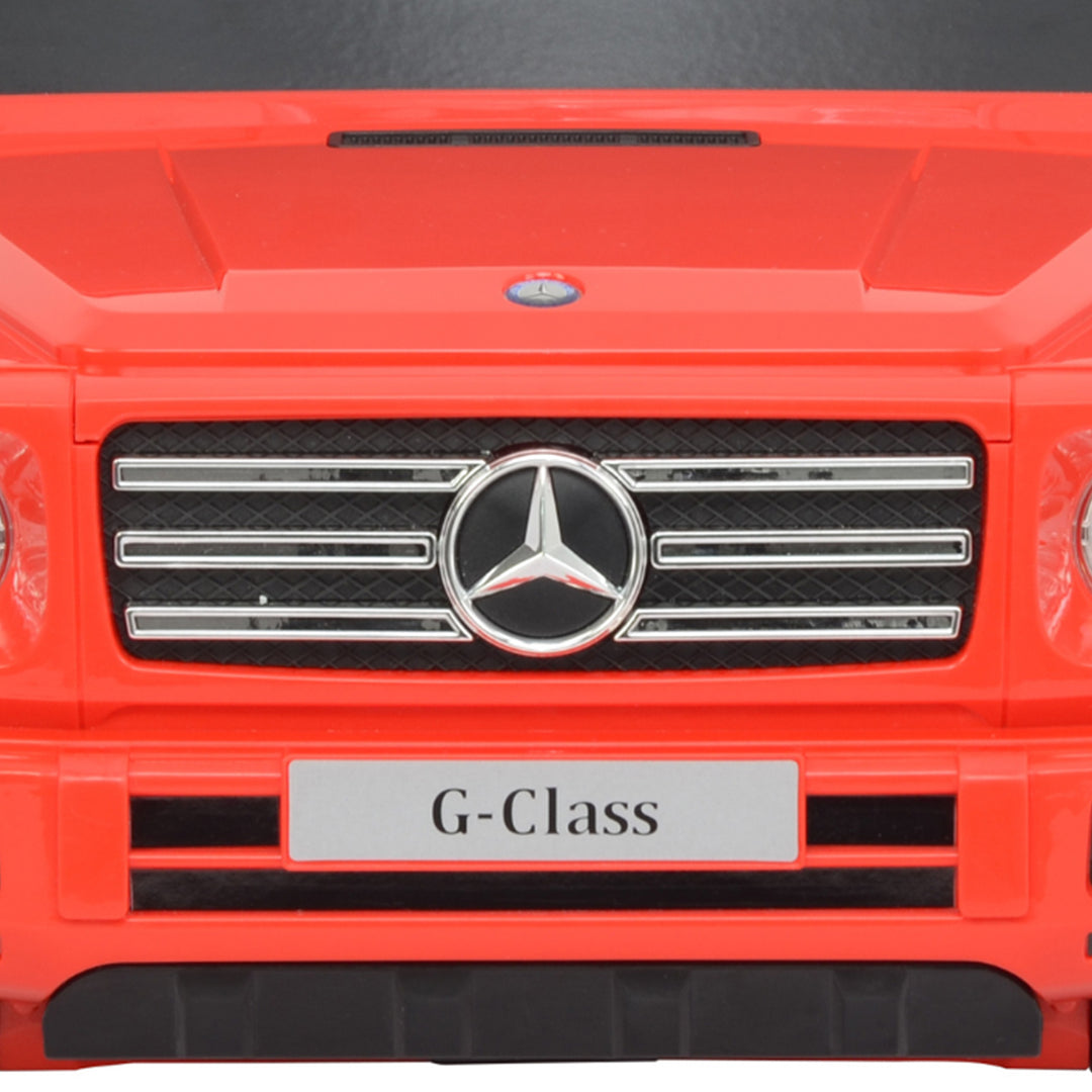 Best Ride On Cars Mercedes G Class Stylish Large Suitcase Ride On Vehicle, Red