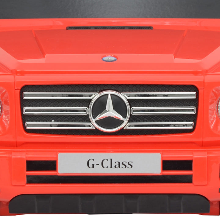 Best Ride On Cars Mercedes G Class Stylish Large Suitcase Ride On Vehicle, Red