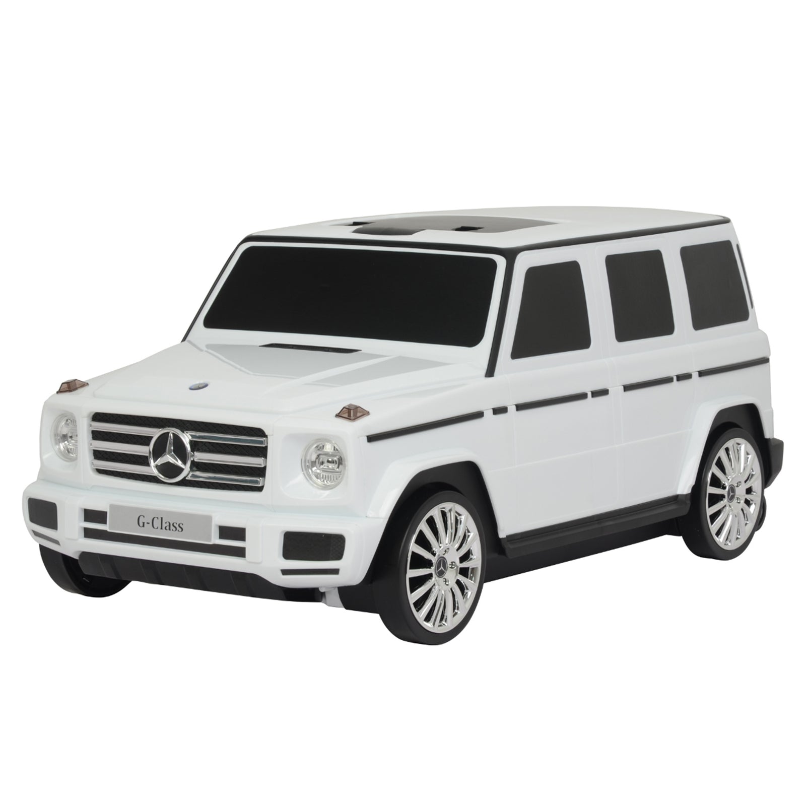 Best Ride On Cars Mercedes G Class Stylish Ride On Vehicle, White (Open Box) - VMInnovations