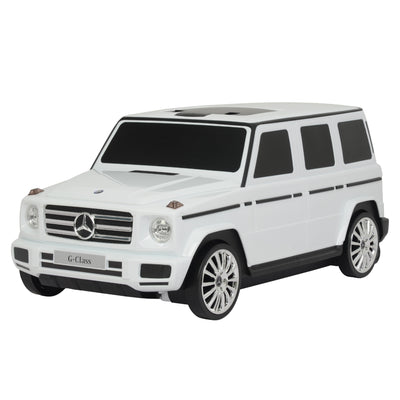 Best Ride On Cars Mercedes G Class Stylish Ride On Vehicle, White (Open Box) - VMInnovations
