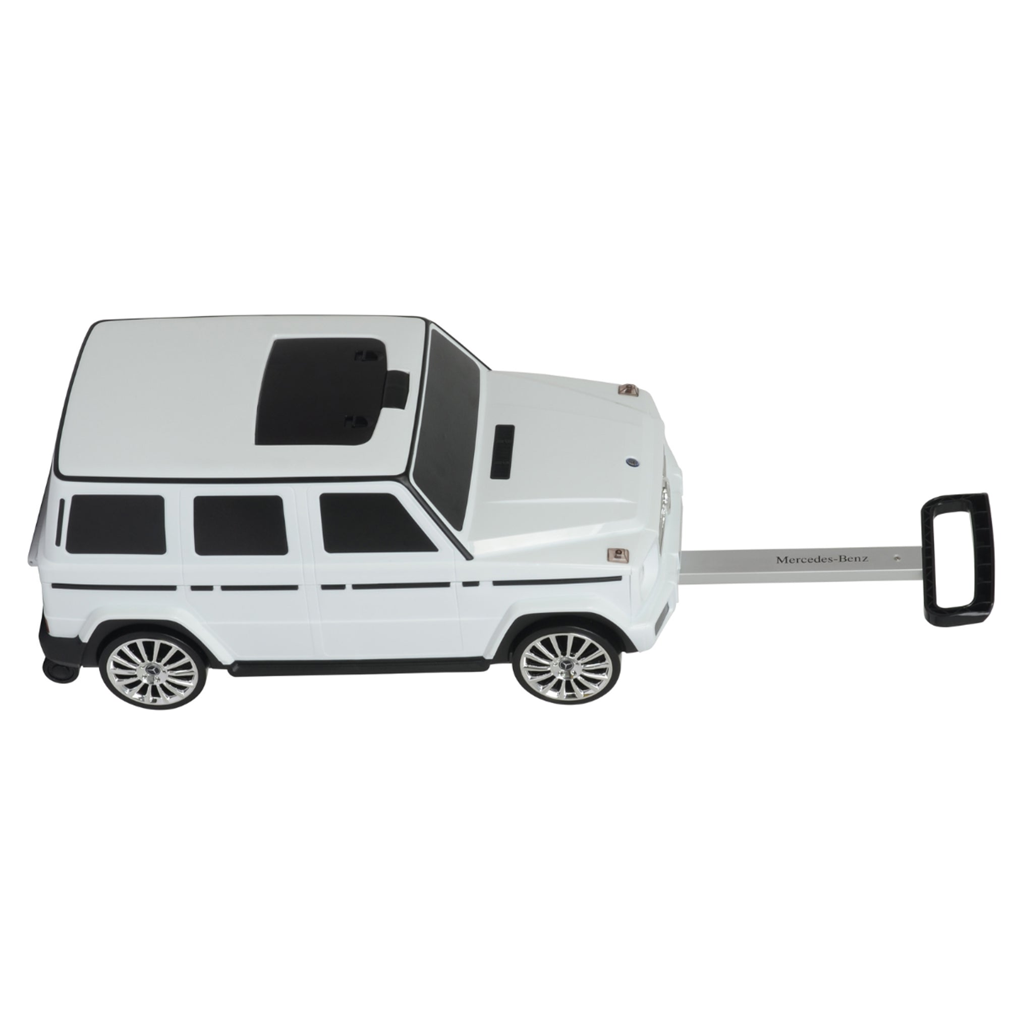 Best Ride On Cars Mercedes G Class Stylish Ride On Vehicle, White (Open Box) - VMInnovations