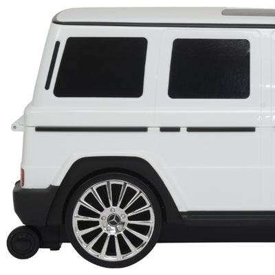 Best Ride On Cars Mercedes G Class Stylish Ride On Vehicle, White (Open Box) - VMInnovations