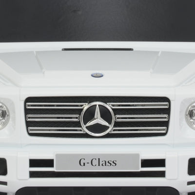 Mercedes G Class Stylish Large Suitcase Ride On Vehicle, White (Used)