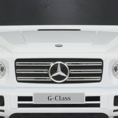 Best Ride On Cars Mercedes G Class Stylish Large Suitcase Ride On Vehicle, White
