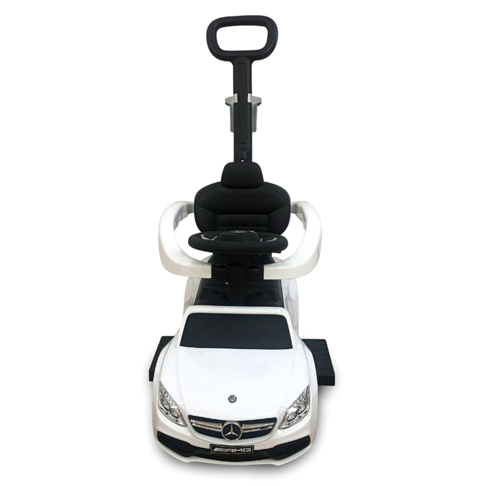 Best Ride on Cars Mercedes C63 3 in 1 Ride On Push Car w/ Removable Stroller Bar - VMInnovations