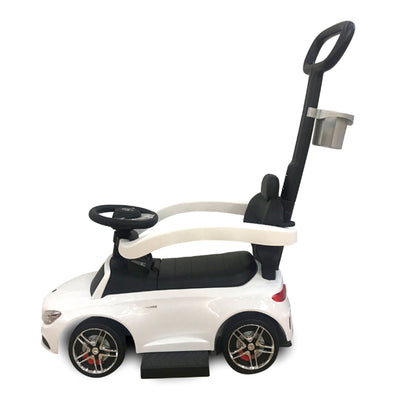 Best Ride on Cars Mercedes C63 3 in 1 Ride On Push Car w/ Removable Stroller Bar - VMInnovations