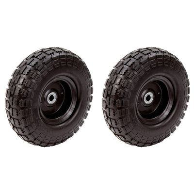 Tricam Farm & Ranch 10" No Flat Replacement Turf Tire for Utility Carts (2 Pack) - VMInnovations
