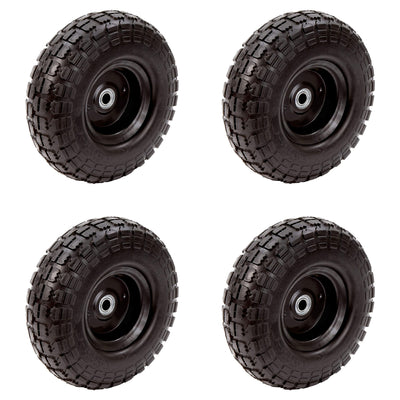 Tricam Farm & Ranch 10" No Flat Replacement Turf Tire for Utility Carts (4 Pack) - VMInnovations