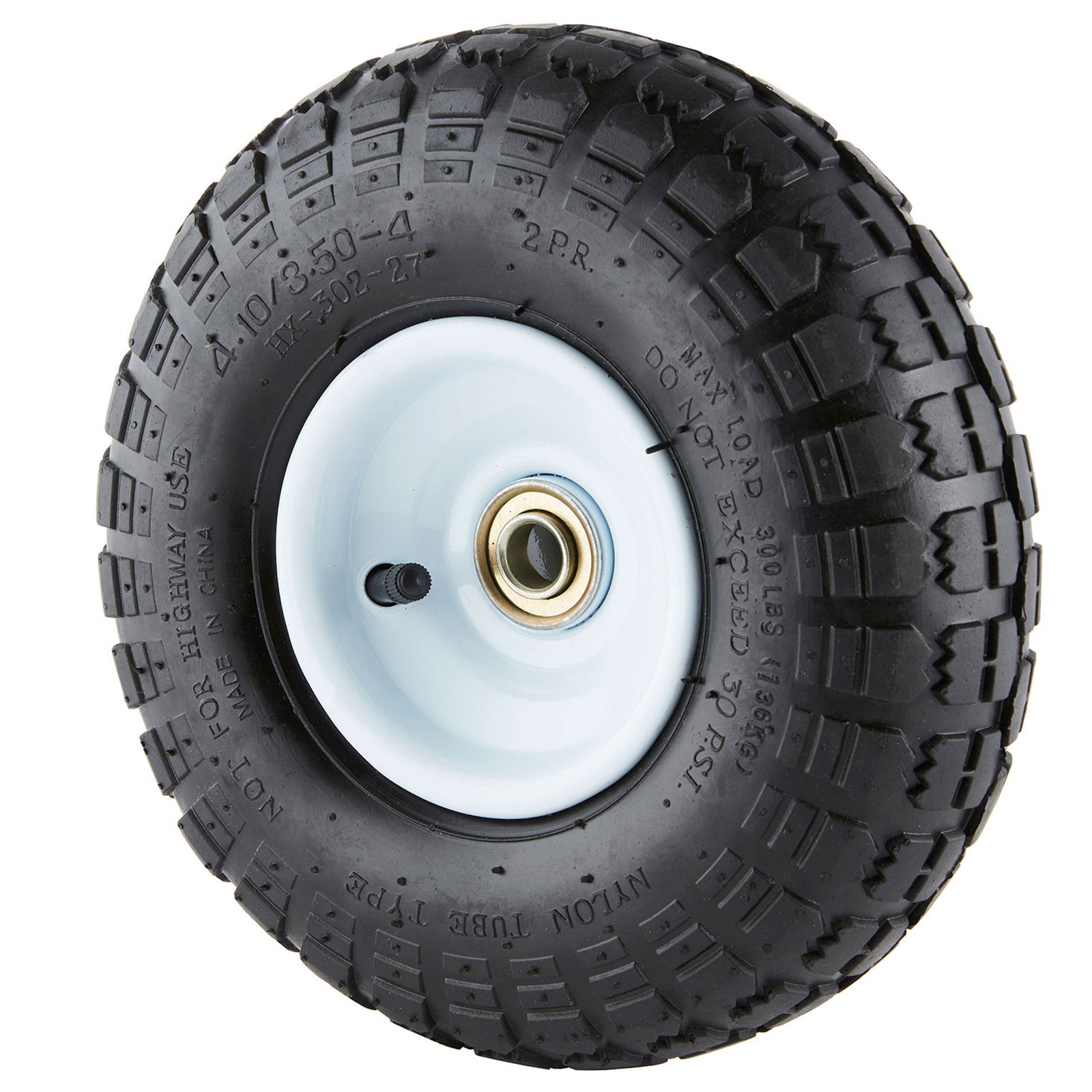 Tricam Farm & Ranch 10" Pneumatic Single Replacement Utility Cart Tire (2 Pack) - VMInnovations