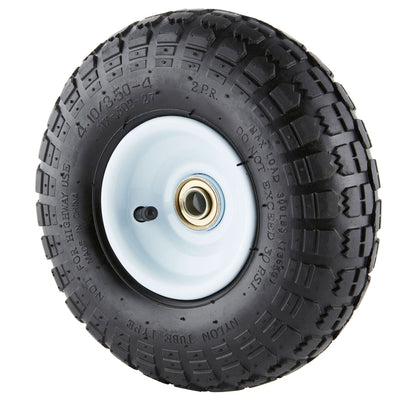 Tricam Farm & Ranch 10" Pneumatic Replacement Tire for Utility Carts (4 Pack) - VMInnovations