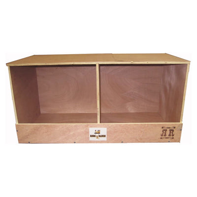 Rugged Range Products Duplex Chicken Coop Nesting Box for 2 to 4 Hens (4 Pack) - VMInnovations